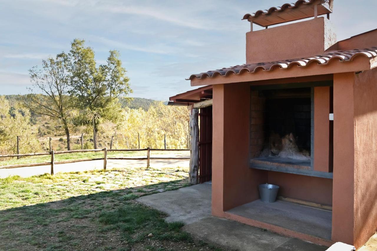 Casa Rural Manitoba Luxe Buenache de la Sierra Екстер'єр фото
